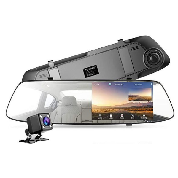 DriveGuard - Cámara Espejo Retrovisor I Máxima seguridad al conducir