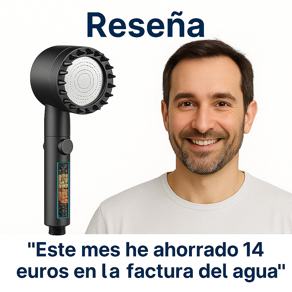 HYDROLUXE – Ducha Más Potente, Agua Filtrada y Ahorro en Cada Uso