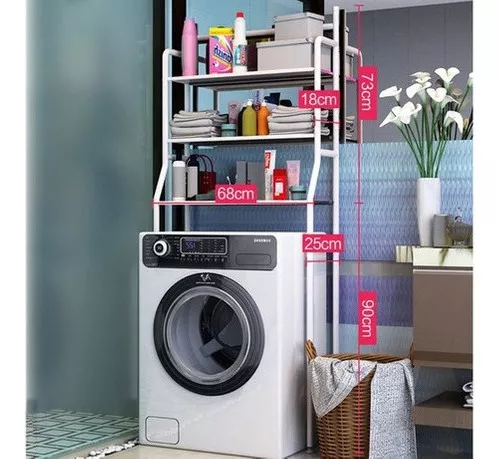 CleanShelf Estante Organizador de lavadora - [PROMOCIÓN DISPONIBLE SOLO HOY]