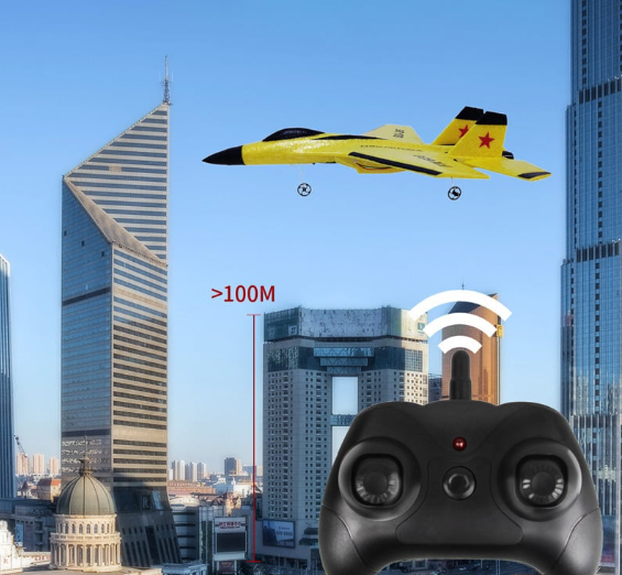 FlyCombat Avión Teledirigido Indestructible - [PROMOCIÓN DISPONIBLE SOLO HOY]
