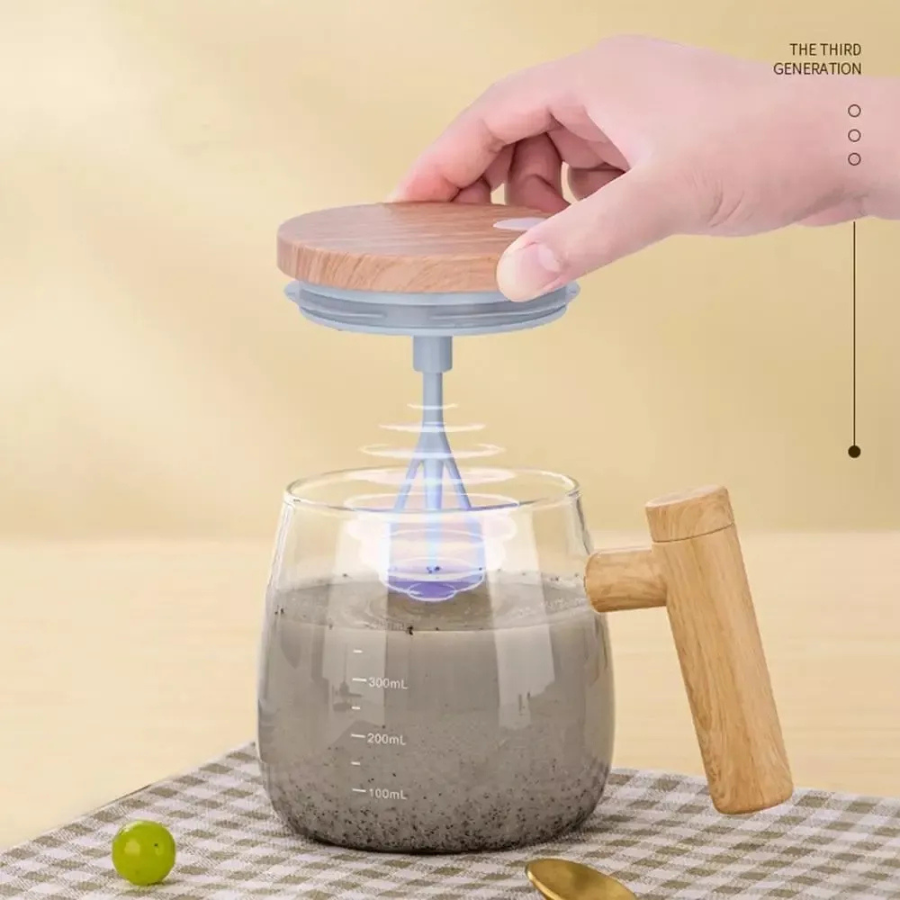 MixMaster Mug Taza Agitadora USB ☕⚡ - [PROMOCIÓN DISPONIBLE SOLO HOY]