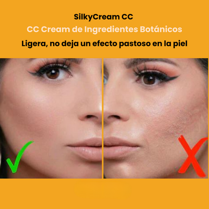 SilkyCream CC – Piel Perfecta Al Instante + Brocha De Regalo
