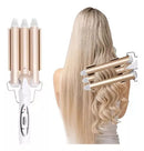 MegaStyle Rizador mágico para el cabello con 3 cilindros - [PROMOCIÓN DISPONIBLE SOLO HOY]
