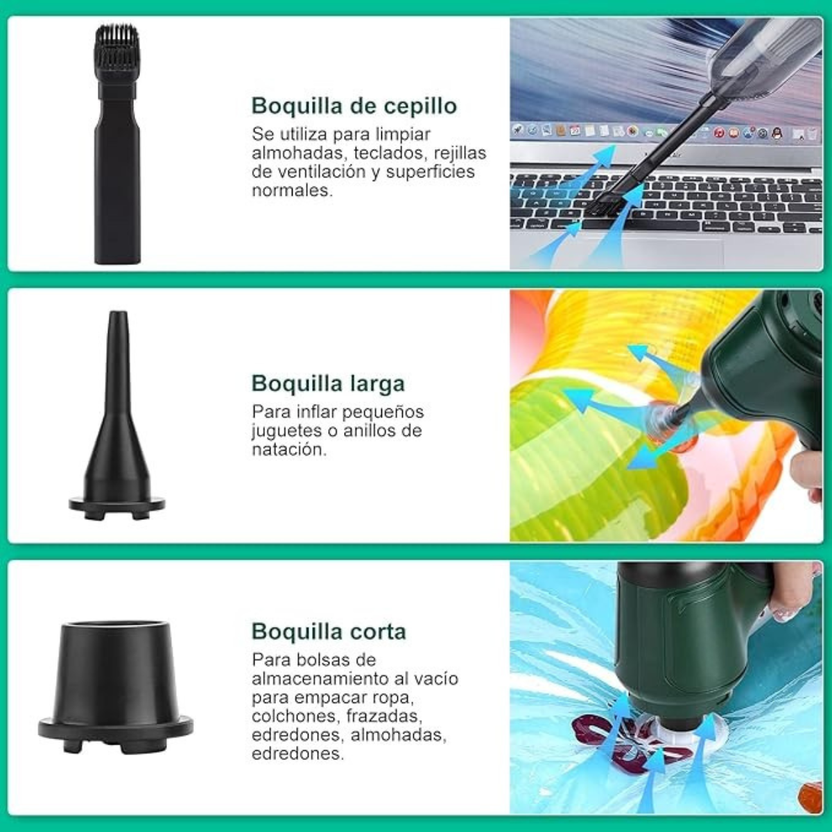 AspiGo – El Mini Aspirador que Lo Limpia Todo