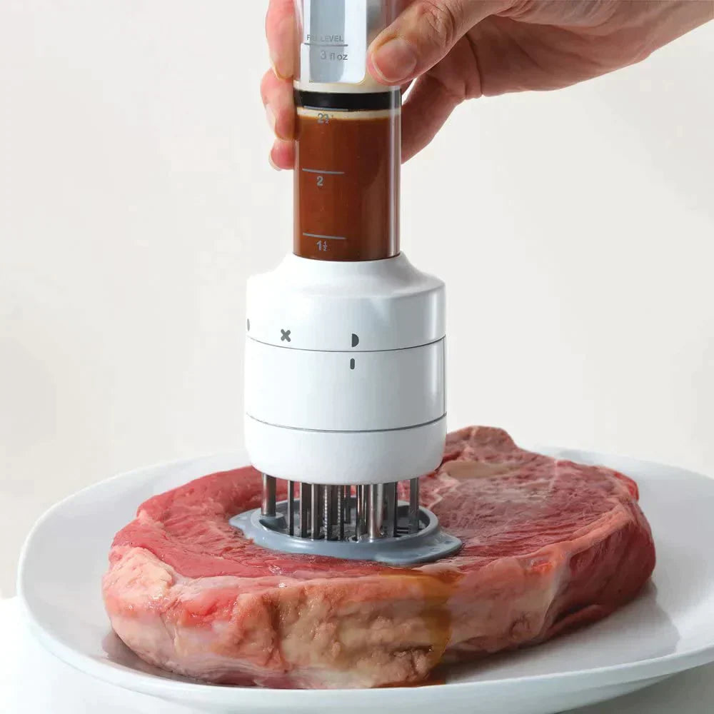 TasteLuxe Inyector de Salsa Profesional para Carnes y Pescados - [PROMOCIÓN DISPONIBLE SOLO HOY]