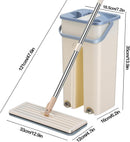 FlatMop Mopa Fregona 7L + 5 Recambios Gratis - [PROMOCIÓN DISPONIBLE SOLO HOY]