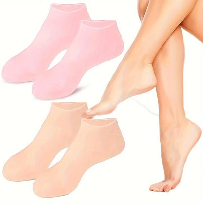 SilicoSocks Calcetines de silicona hidratantes - [PROMOCIÓN DISPONIBLE SOLO HOY]