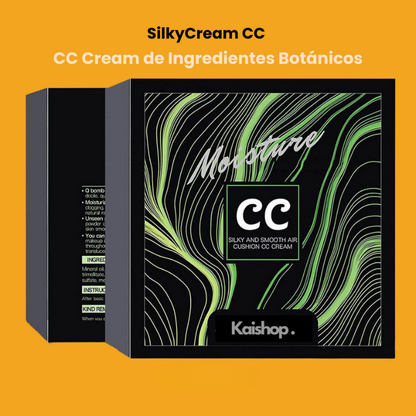 SilkyCream CC – Piel Perfecta Al Instante + Brocha De Regalo
