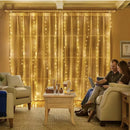 CortinaLumina Cortina de Luces Navideñas con control remoto 120 LEDS - [PROMOCIÓN DISPONIBLE SOLO HOY]