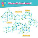 PlayFort 3D - Kit Mágico de Construcción de Fuertes en 3D - [PROMOCIÓN DISPONIBLE SOLO HOY]