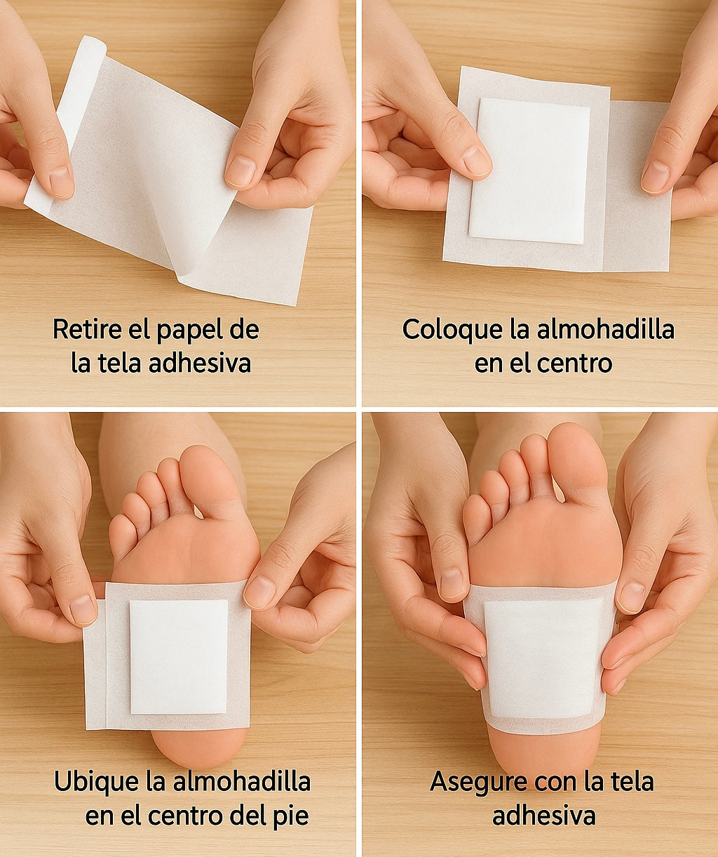 DetoxiPad - Alivio Nocturno, Cuerpo Ligero!