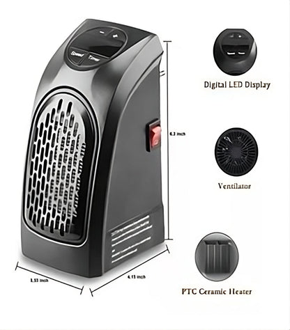 CalorFast Calefactor Enchufe 400 Watts - [PROMOCIÓN DISPONIBLE SOLO HOY]