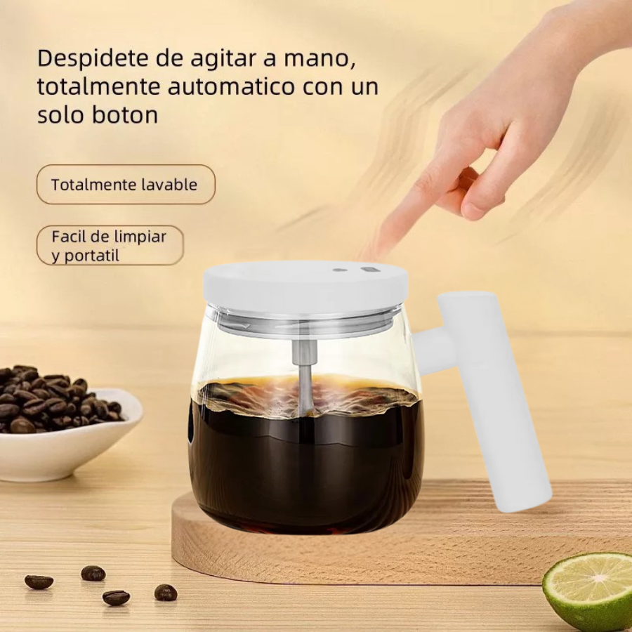 MixMaster Mug Taza Agitadora USB ☕⚡ - [PROMOCIÓN DISPONIBLE SOLO HOY]