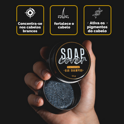 COVERSOAP JABÓN ELIMINADOR DE CANAS NATURAL - [PROMOCIÓN DISPONIBLE SOLO HOY]