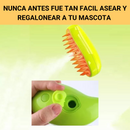 SoftSteam Cepillo Vaporizador Para Mascotas 3 en 1 - [PROMOCIÓN DISPONIBLE SOLO HOY]