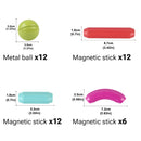 SUPERBLOCK Juego de bloques de construcción magnéticos para niños (42 unidades) - [PROMOCIÓN DISPONIBLE SOLO HOY]