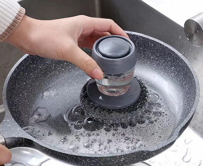 JabónBrush Cepillo Dispensador de Jabón Multiusos 🥳