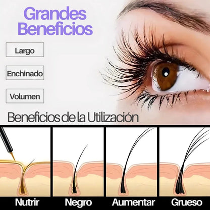 SERUM PARA CRECIMIENTO DE PESTAÑAS: Hace crecer naturalmente las pestañas en tan solo días
