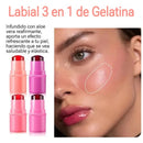 JellyColor Compre 2 y Lleve 4 💄Labial Multiuso de Gelatina - 3 en 1 🚚Envio Gratis