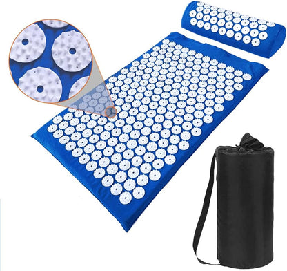 PuntoZen Almohada Tapete de Acupresión 🧘‍♀️🛌 - [PROMOCIÓN DISPONIBLE SOLO HOY]