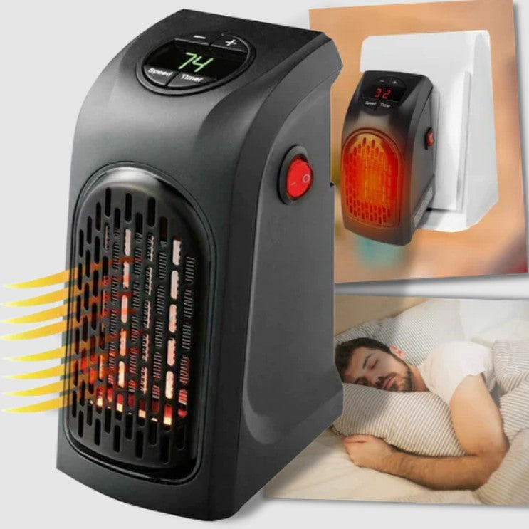 CalorFast Calefactor Enchufe 400 Watts - [PROMOCIÓN DISPONIBLE SOLO HOY]