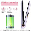 MiniPlancha Styler Portátil 3 en 1 Plancha de pelo inalámbrica - [PROMOCIÓN DISPONIBLE SOLO HOY]