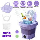 MiniWash Mini Lavadora Portátil 8L - 3 niveles de vibración con cesta de lavado - [PROMOCIÓN DISPONIBLE SOLO HOY]